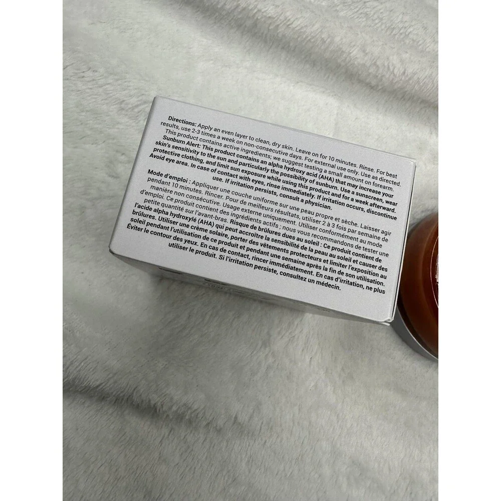 Fenty Skin Cherry Dub Bright AHA Face Mask 75ml 2.5oz Vitamin C New in Box
